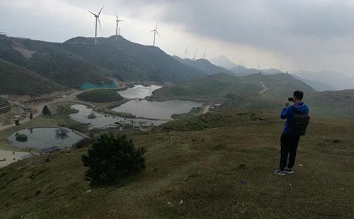 防雷检测现场